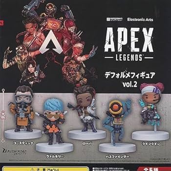 Amazon | ガチャ apex デフォルメフィギュア vol2 全5種 コンプ